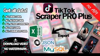 How to download TikTok video without watermark? Use TikTok Data Scraper PRO! screenshot 3