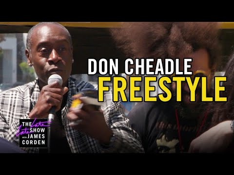 Don Cheadle&#039;s &#039;Avengers&#039; Freestyle Rap