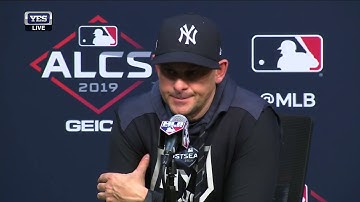 Aaron Boone Game 6 Postgame Press Conference