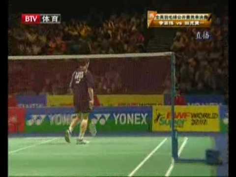 2010 All England MS Final (Lee Chong Wei vs Kenichi Tago) - Part 3