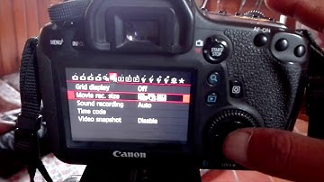 canon 6d manual setting