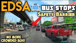 Mga Bus Stops sa EDSA may ginawang barrier para sa pashero | i-Act at MMDA nakabantay