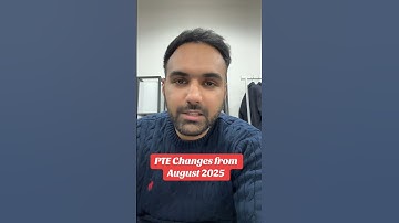 PTE Academic Changes from August 2025 #shorts #pte #pteacademic #pteexam