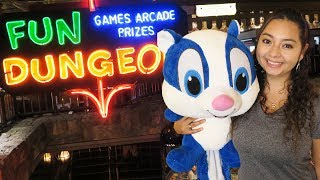 Fun Dungeon arcade at the Excalibur Hotel in Las Vegas!