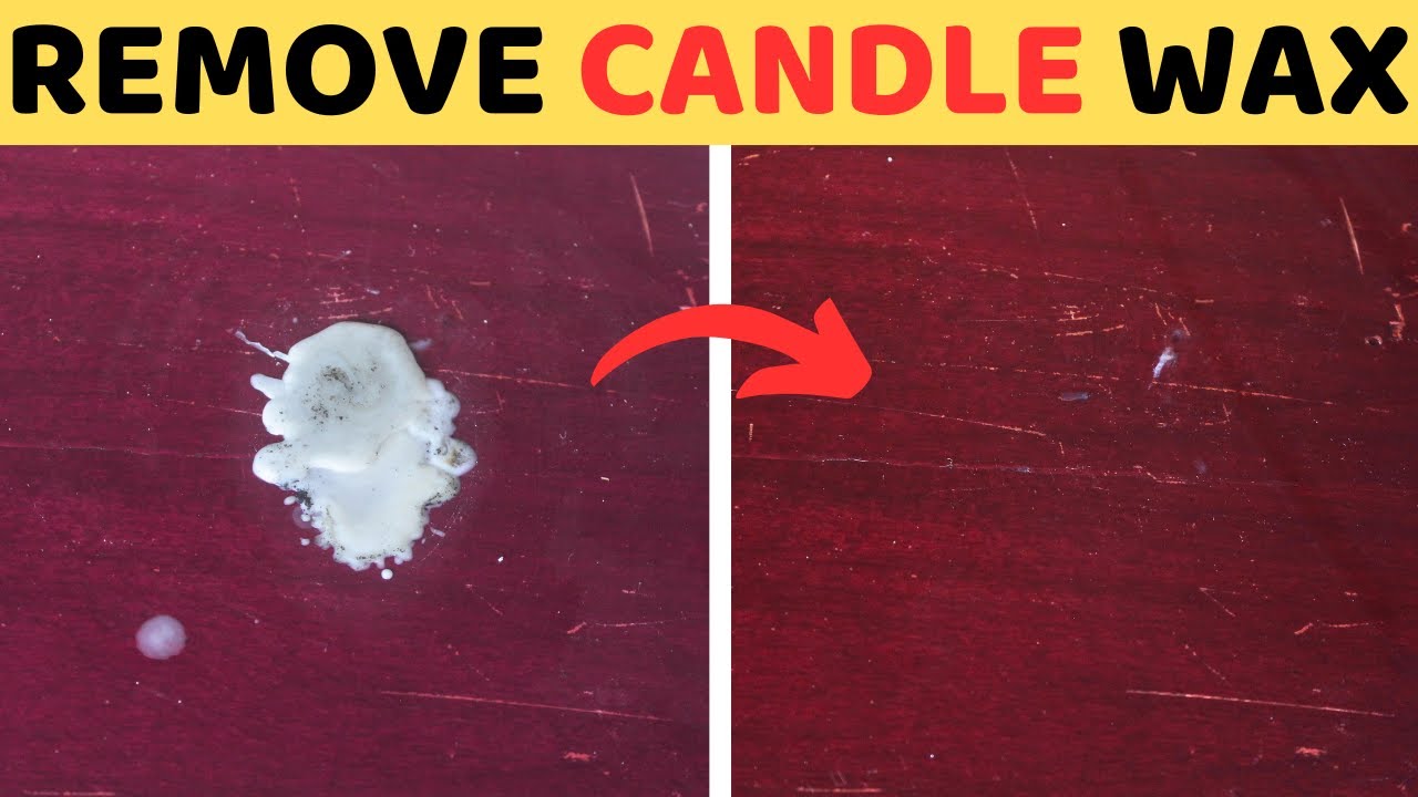 How To Get Candle Wax Off Wood House Keeper YouTube How To Get Candle Wax Off Wood House Keeper YouTube