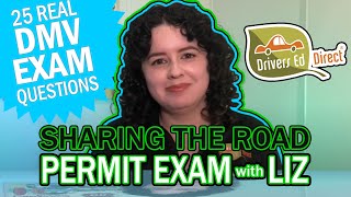 Free Permit Exam Questions  Sharing the Road  25 Questions and Answers