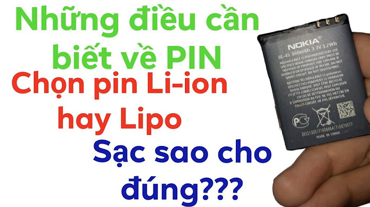 Pin điện thoại là pin gì