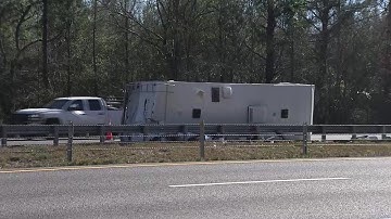Northbound I-65 Baldwin County crash shuts down traffic