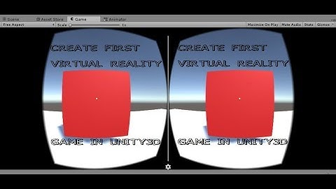 Create your first Virtual Reality Game in Latest version of Unity 3D  || NAISKY