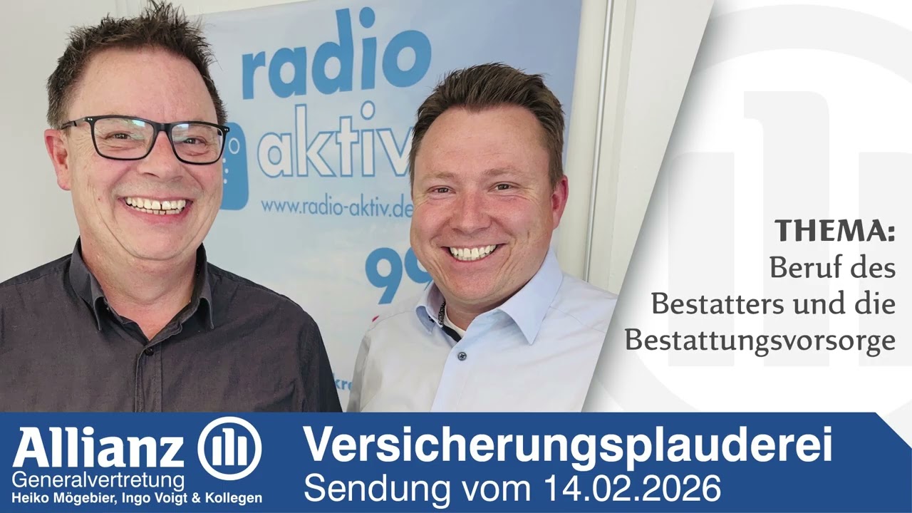 𝗩𝗘𝗥𝗦𝗜𝗖𝗛𝗘𝗥𝗨𝗡𝗚𝗦𝗣𝗟𝗔𝗨𝗗𝗘𝗥𝗘𝗜 🎙 | BERUF DES BESTATTERS UND DIE BESTATTUNGSVORSORGE 🪦