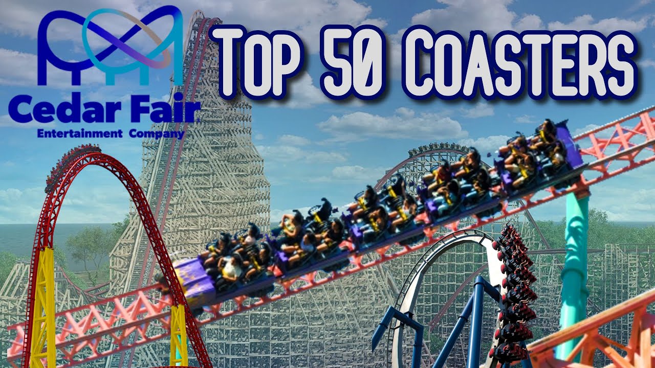 Top 50 Cedar Fair Roller Coasters (Summer 2020 Prediction) - YouTube