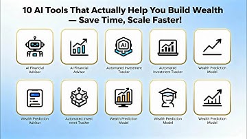 10 AI Tools That Actually Help You Build Wealth – Save Time, Scale Faster!