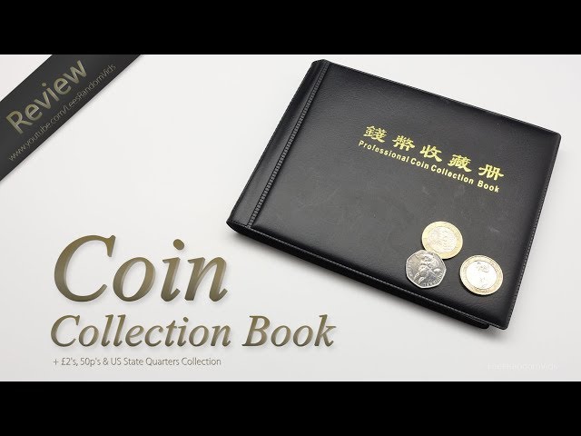 Professional Coin Collection Book Review + UK £2, 50p & US State Quarters  Coin Collection 