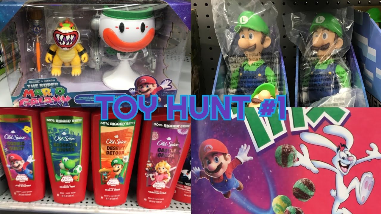 Jakks Bowser Jr! Mario Galaxy Movie Merch Hunt #1