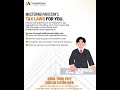 🔎 Tax Compliance Audit – Stay Aligned. Stay Assured.