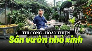 Xanh Hóa Không Gian Sân Vườn Nhỏ Xinh Cho Nhà Diện Tích Bé