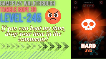 TANGLE ROPE 3D : LEVEL 245 WALKTHROUGH