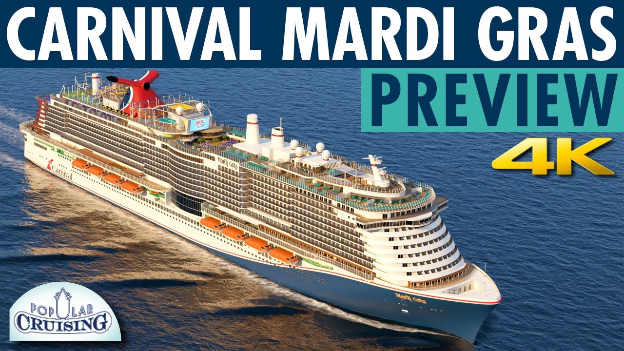 Mardi Gras Preview Carnival Cruise Line New Cruise Ship Deck Tour