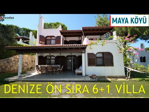 Bodrum Maya Köyü Sitesi Satılık Villa. Denize Ön Sıra, Deniz Manzaralı Villa