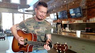 Janesville musician Zac Matthews plays a Johnny Cash cover