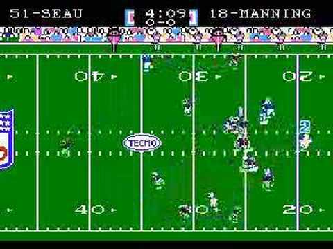 2006 Patriots and Colts play Tecmo Super Bowl