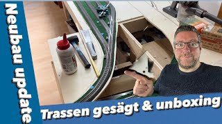 Modellbahn Anlagen Neubau Teil 11: Trassen und neues Rollmaterial