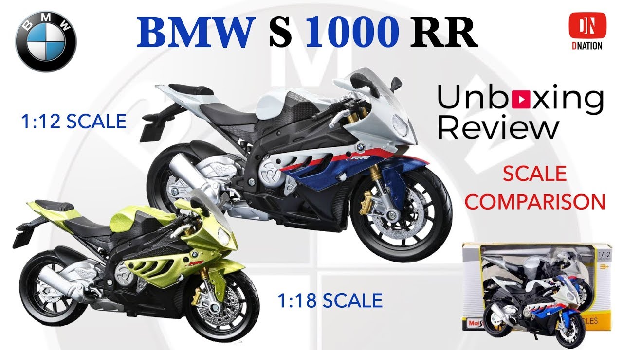 1:18 Maisto BMW S1000RR Motorcycle Bike Model Toy New Green 
