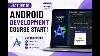 Android Development Course Start! | Android Studio Installation & First Look screenshot 1
