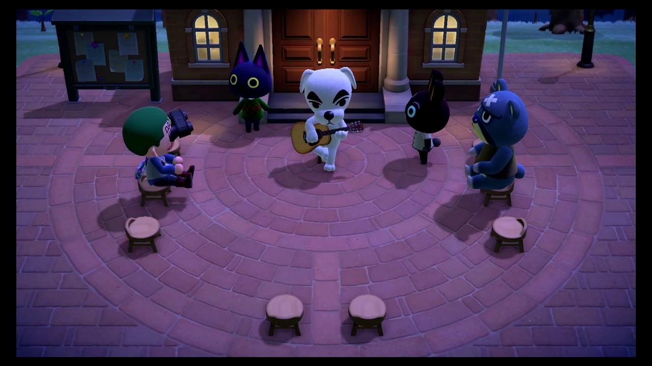 King K.K. Live in Animal Crossing: New Horizons!