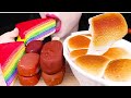 ASMR S'MORES DIP, CHOCOLATE ICE CREAM, RAINBOW CREPE CAKE 스모어딥, 초콜릿 아이스크림, 크레이프 케이크 먹방 EATING SOUNDS