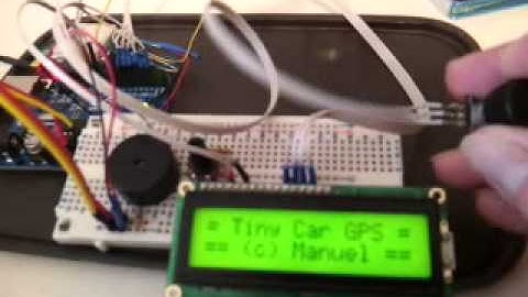 Arduino GPS PMB688 LCD