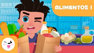 Los ALIMENTOS del SUPERMERCADO - Episodio 1 - Vocabulario de comida para niños