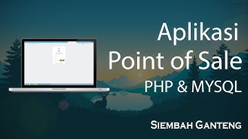 #1 Membuat Login dan Setting Database - Membuat Aplikasi Penjualan Menggunakan PHP dan MYSQL