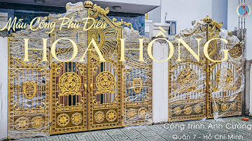 Lắp cổng nhôm đúc và ban công cho công trình Anh Cường Quận 7, Hồ Chí Minh