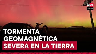 La mayor tormenta solar desde 2003 impacta la Tierra