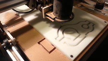 openbuilds ox zeus router kit, My first design cut!!!