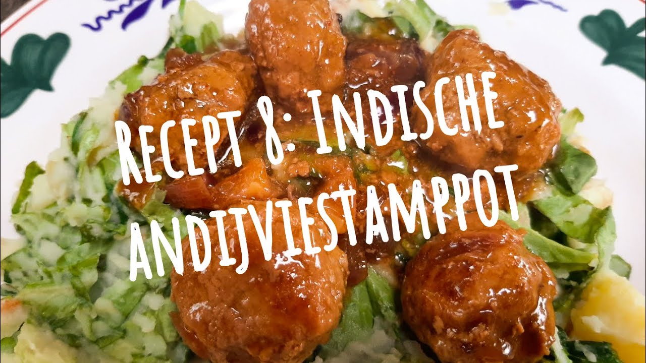 Recept 8: Indische Andijviestamppot