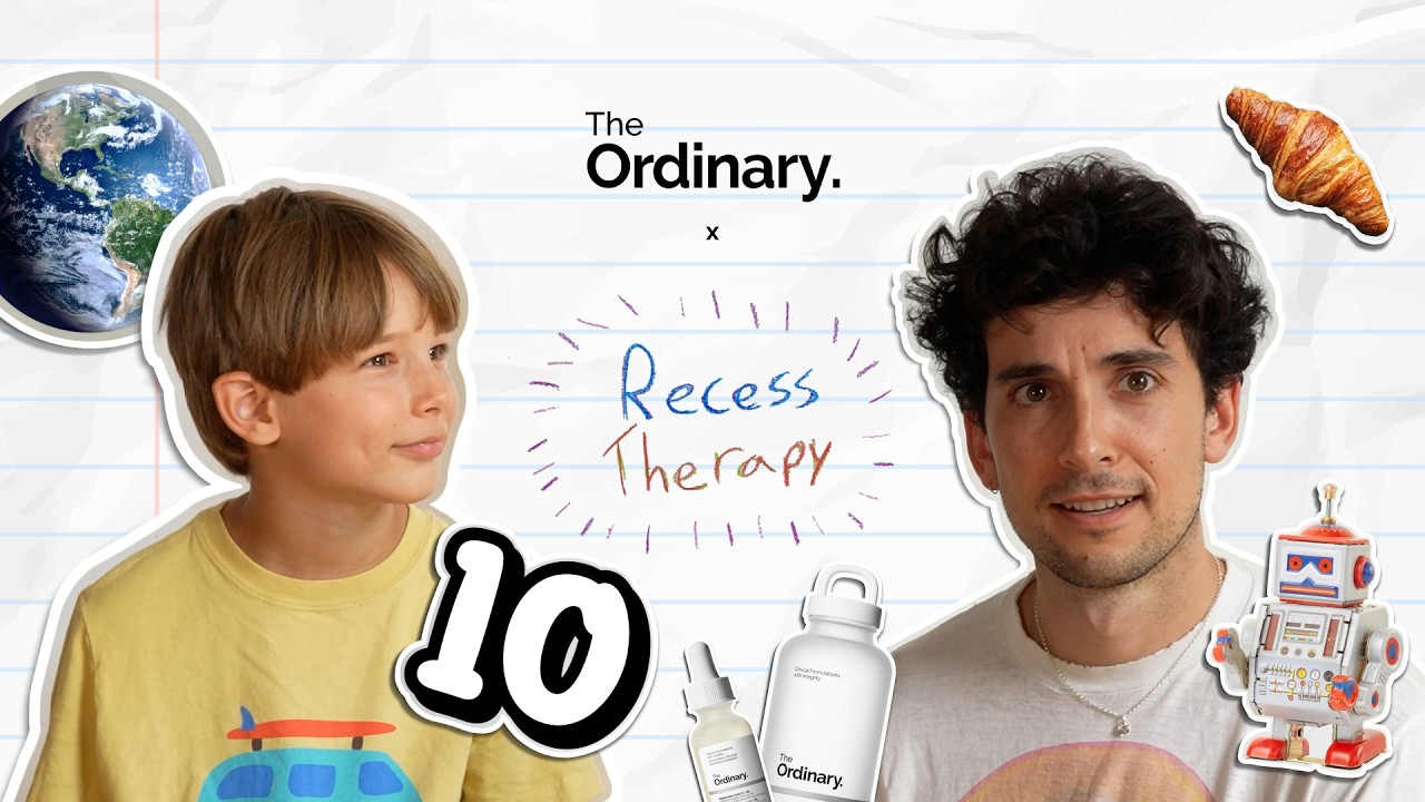 What Kids REALLY Think About Turning 10! | Recess Therapy x The Ordinary