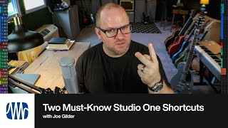 Two Must-Know Studio One Shortcuts | PreSonus