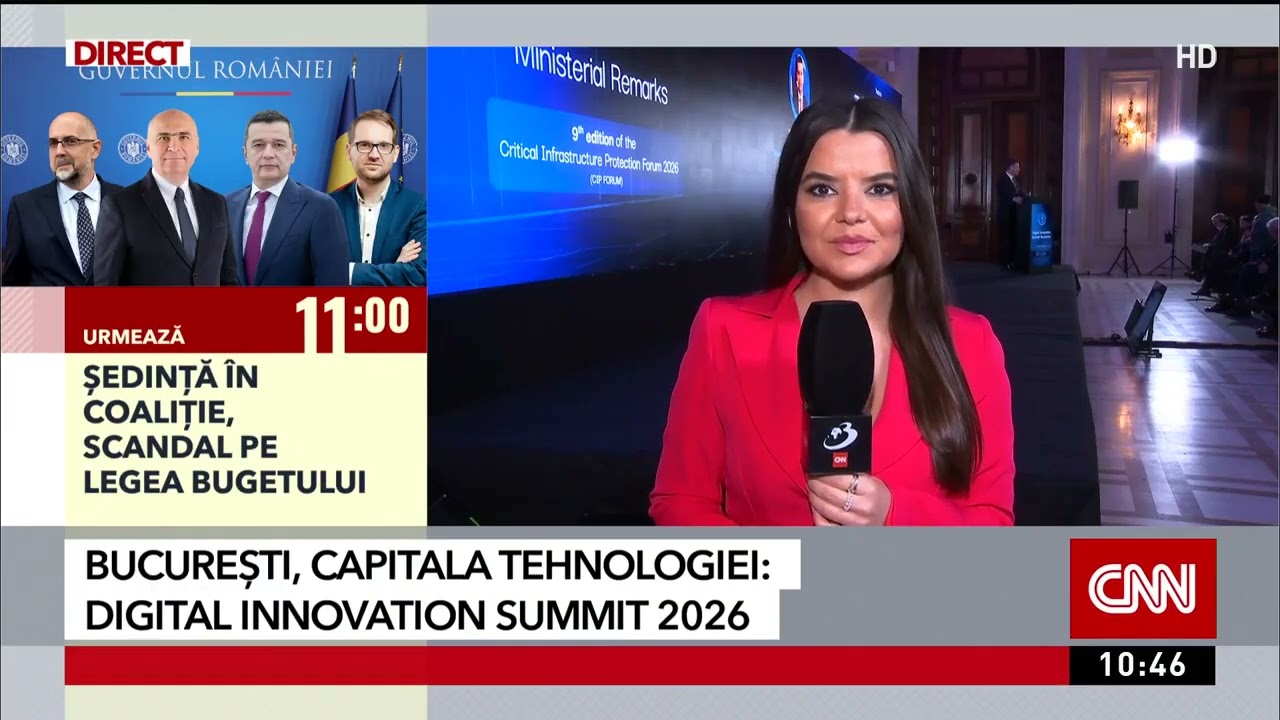 București, capitala digitalizării și a tehnologiei: Summit de securitate și AI