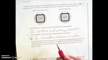 Grade 6 Module 3 Lesson 4 EXIT TICKET