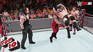 WWE 2K18 Top 10 Hot Rapid fire Finishers! Part 3
