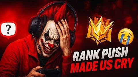 FREE FIRE  MAX  🔥 RANK PUSH US CRY || RANK PUSH WITH SUBSCRIBER