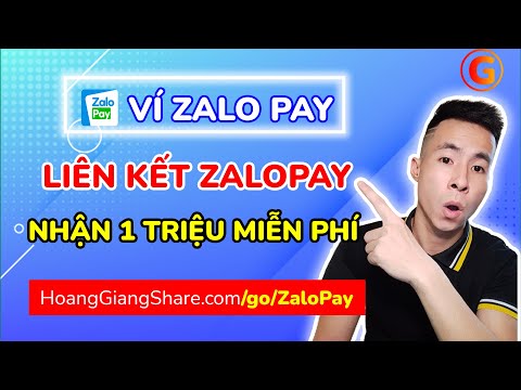 Video CÁCH LIÊN KẾT ZALOPAY NHẬN 1 TRIỆU MIỄN PHÍ - KIẾM... - youtube