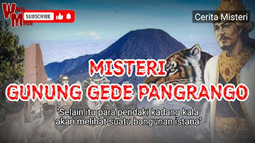 MISTERI GUNUNG GEDE‼️