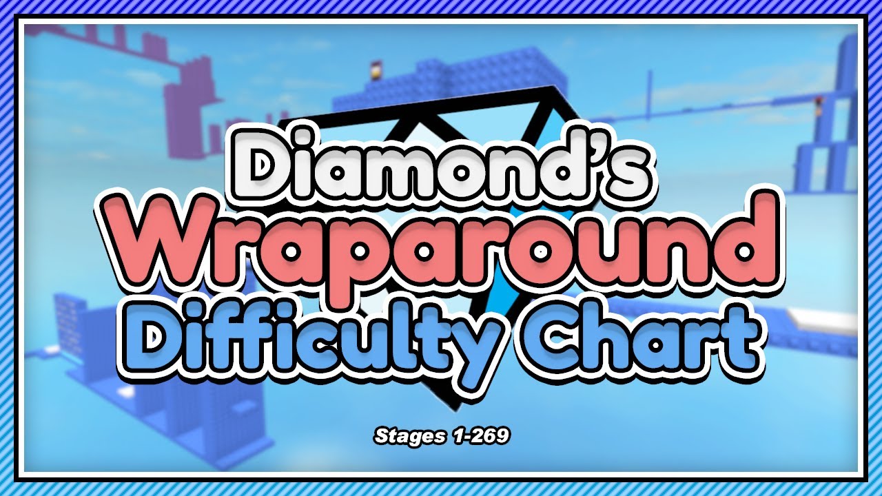 Diamond's Wraparound Difficulty Chart Obby | Stages 1-268 - YouTube