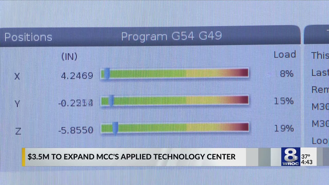 Morelle announced funding to expand MCC's Applied Technologies Center