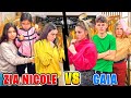 AMICI VS NEMICI A SCUOLA! ILARY E ZIA NICOLE CONTRO NUOVA FIDANZATA IN CLASSE DISTRUTTA! *Dissing*