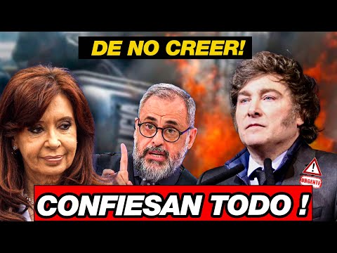 MILEI ESCRACHÓ A CFK Y SUS SECUACES 🚨 NOS ROBARON TODO
