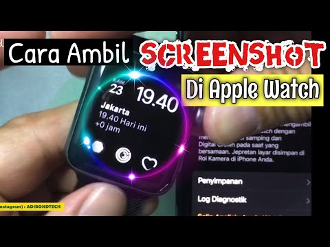 Cara Screenshot - Jepretan Layar di Apple Watch